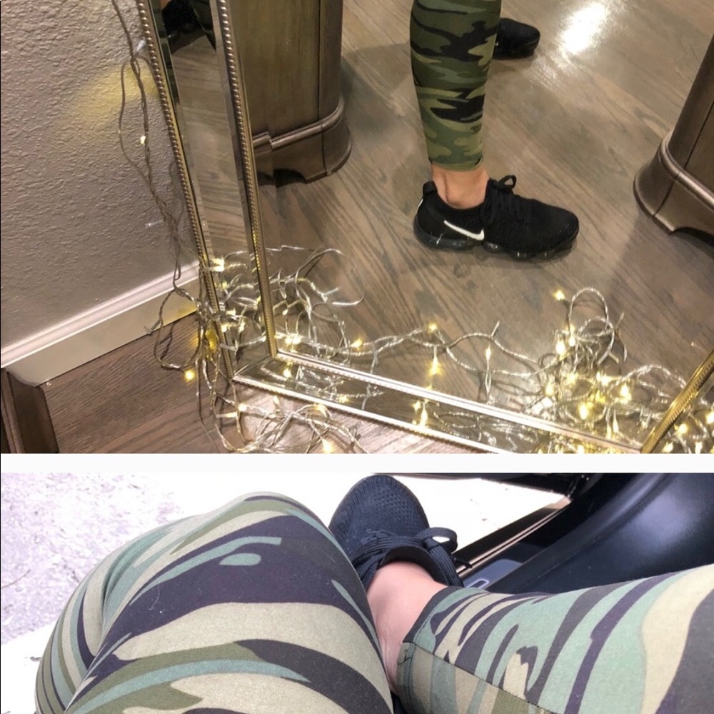 NWT New Mix Camo leggings - Picture 3 of 4